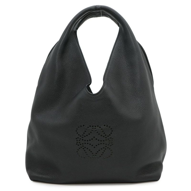 ロエベ ショルダーバッグ アナグラム デュナス スモール 386.79.H43 LOEWE 黒