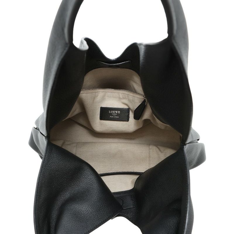 ロエベ ショルダーバッグ アナグラム デュナス スモール 386.79.H43 LOEWE 黒