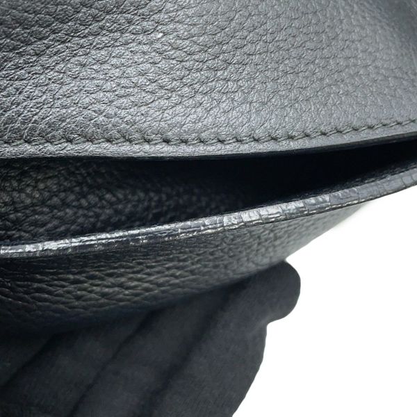 ロエベ ショルダーバッグ アナグラム デュナス スモール 386.79.H43 LOEWE 黒