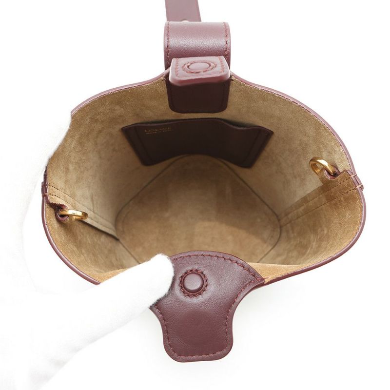 ロエベ ハンドバッグ ペブル バケット ミニ AANBBBMX01 LOEWE 2way