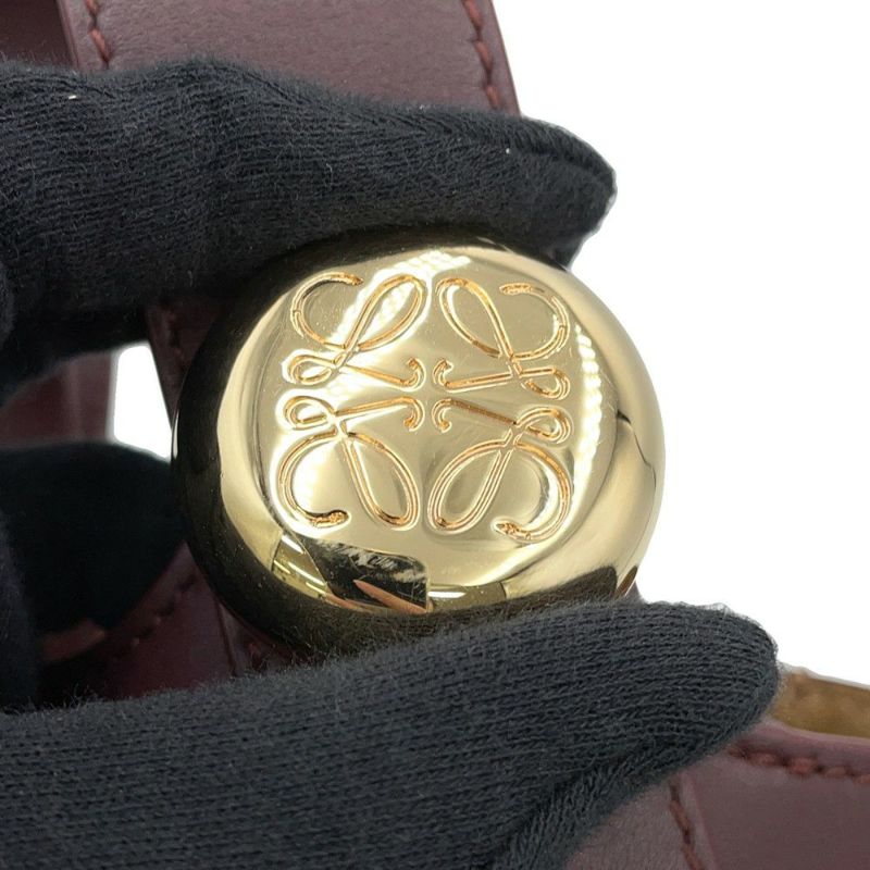 ロエベ ハンドバッグ ペブル バケット ミニ AANBBBMX01 LOEWE 2way