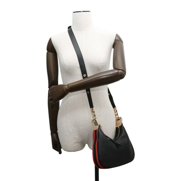グッチ ショルダーバッグ アタッシェ レザー 699409 GUCCI バッグ 黒