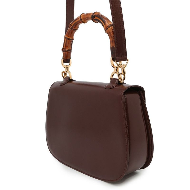 グッチ ハンドバッグ バンブー レザー 000・2113 GUCCI 2wayショルダー