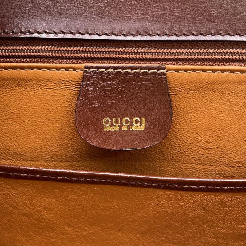 グッチ ハンドバッグ バンブー レザー 000・2113 GUCCI 2wayショルダー