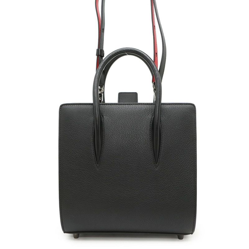 クリスチャン・ルブタン ハンドバッグ パロマ スモール レザー パテント 3175110 Christian Louboutin 2way 黒