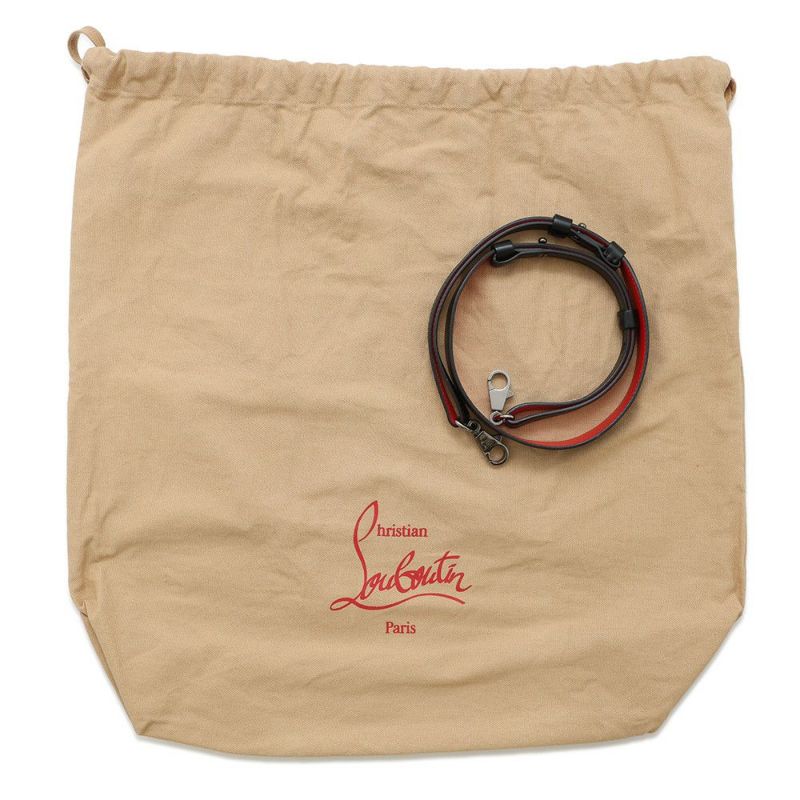 クリスチャン・ルブタン ハンドバッグ パロマ スモール レザー パテント 3175110 Christian Louboutin 2way 黒