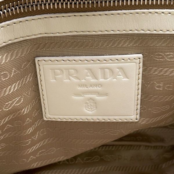 プラダ ハンドバッグ ロゴ ジャガード キャンバス BR3417 PRADA PRADA - プラダ ハンドバッグ ロゴ ジャガード キャンバス