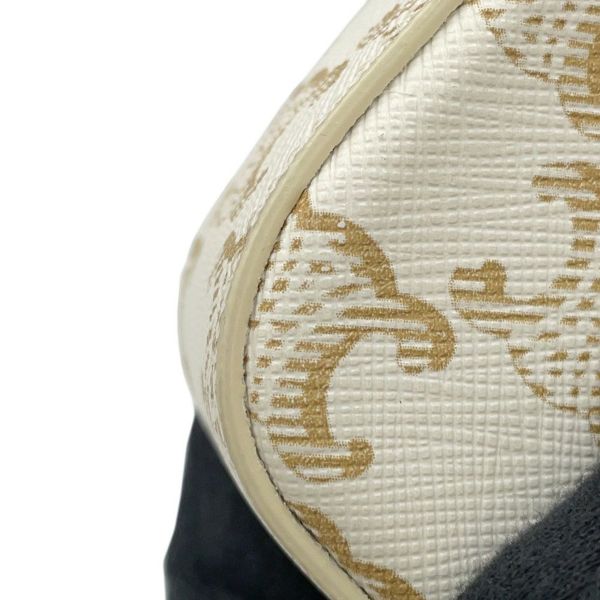 セリーヌ ショルダーバッグ トリオンフ クロード PVC 194142 CELINE ワンショルダーバッグ 白