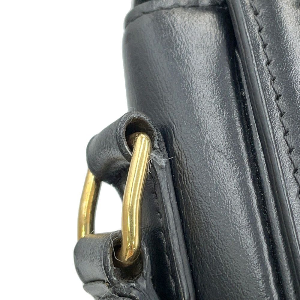 セリーヌ ショルダーバッグ ティーン トリオンフ キャンバス 188882 CELINE 黒