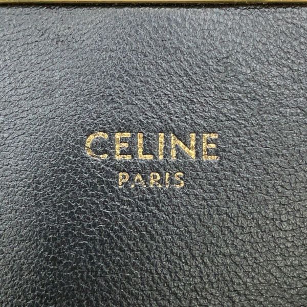 セリーヌ ショルダーバッグ ティーン トリオンフ キャンバス 188882 CELINE 黒