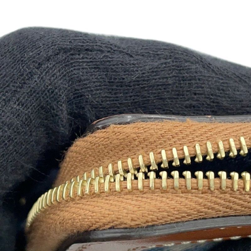 セリーヌ クラッチバッグ トリオンフ ストラップ付きスモールポーチ デニム 10J502 CELINE セカンドバッグ