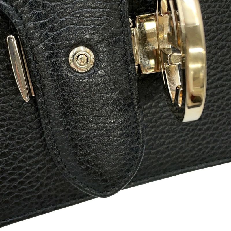 グッチ チェーンショルダーバッグ インターロッキングG 510304 GUCCI アウトレット品 黒