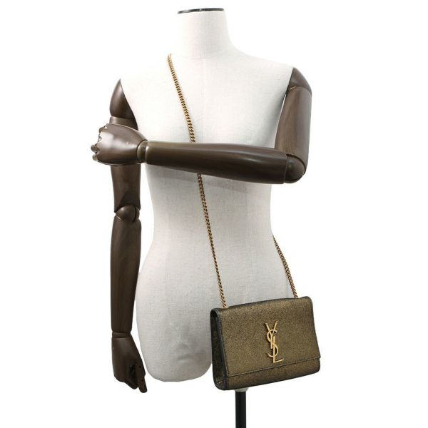 サンローランパリ チェーンショルダーバッグ ケイト レザー 469390 SAINT LAURENT PARIS バッグ