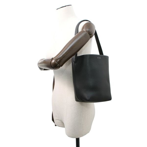 ザ ロウ ショルダーバッグ N/S パークトート スモール レザー W1314 THE ROW ハンドバッグ 黒