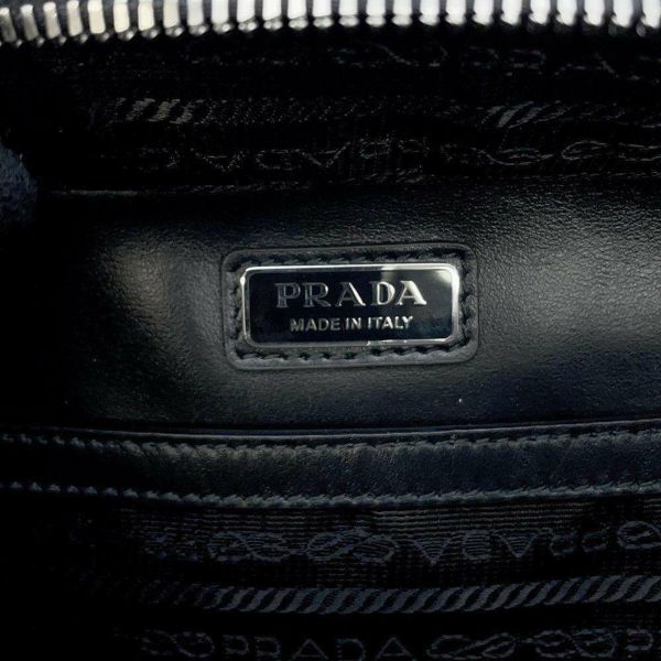 プラダ ショルダーバッグ レザー 2VH069 PRADA 2wayハンドバッグ 黒