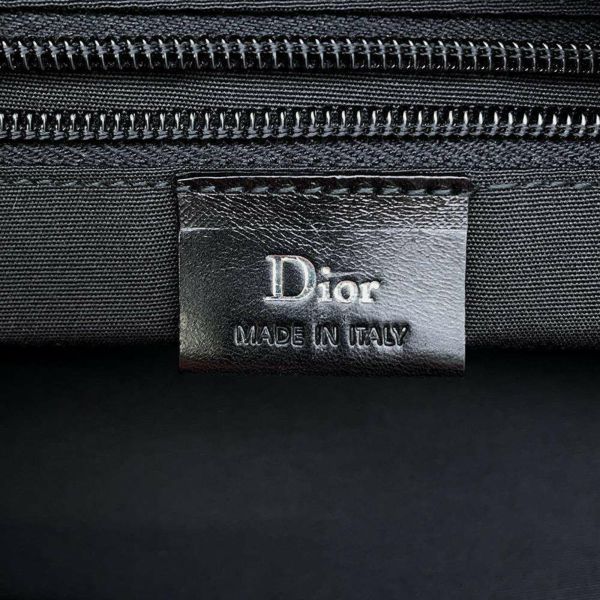 ディオール ボストンバッグ レザー Dior ディオールオム 2wayショルダー 旅行バッグ トラベル 黒
