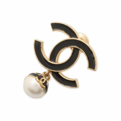 シャネル ブローチ ココマーク ロゴ ラインストーン チェーン メタル B24 P CHANEL アクセサリー |  中古・新品ブランド販売ギャラリーレア公式通販