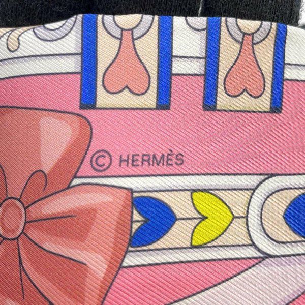 エルメス ツイリー アルネ・ドゥ・クール Harnais de Coeur HERMES シルクツイル 2024春夏