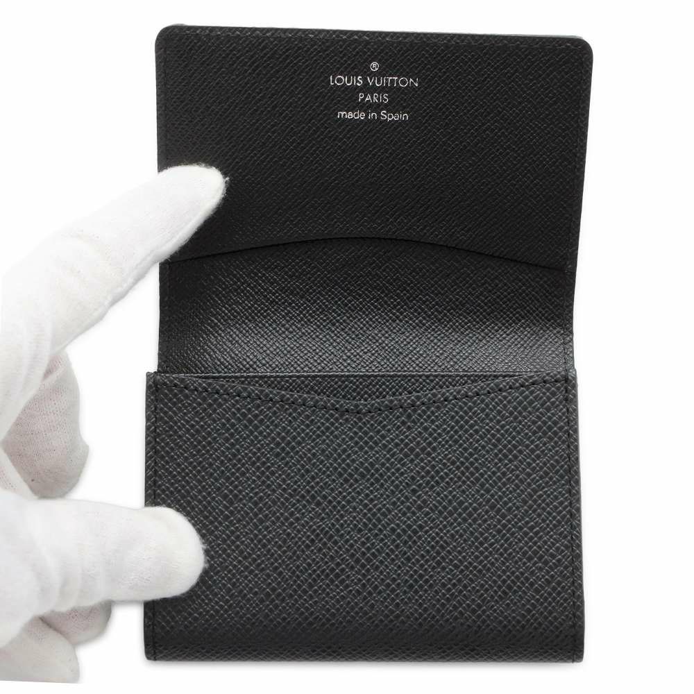 ルイヴィトン カードケース タイガ アンヴェロップ・カルト ドゥ ヴィジット M30922 ヴィトン 名刺入れ 黒