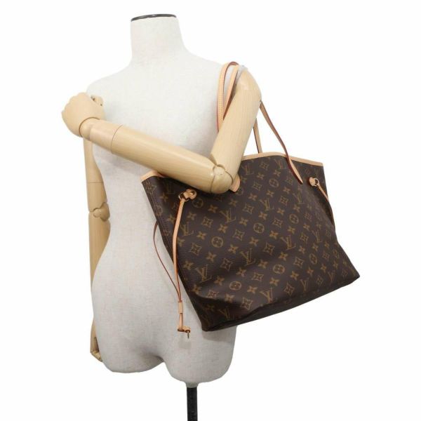 ルイヴィトン トートバッグ モノグラム ネヴァーフルMM ポーチ付き M41178 LOUIS VUITTON ヴィトン バッグ