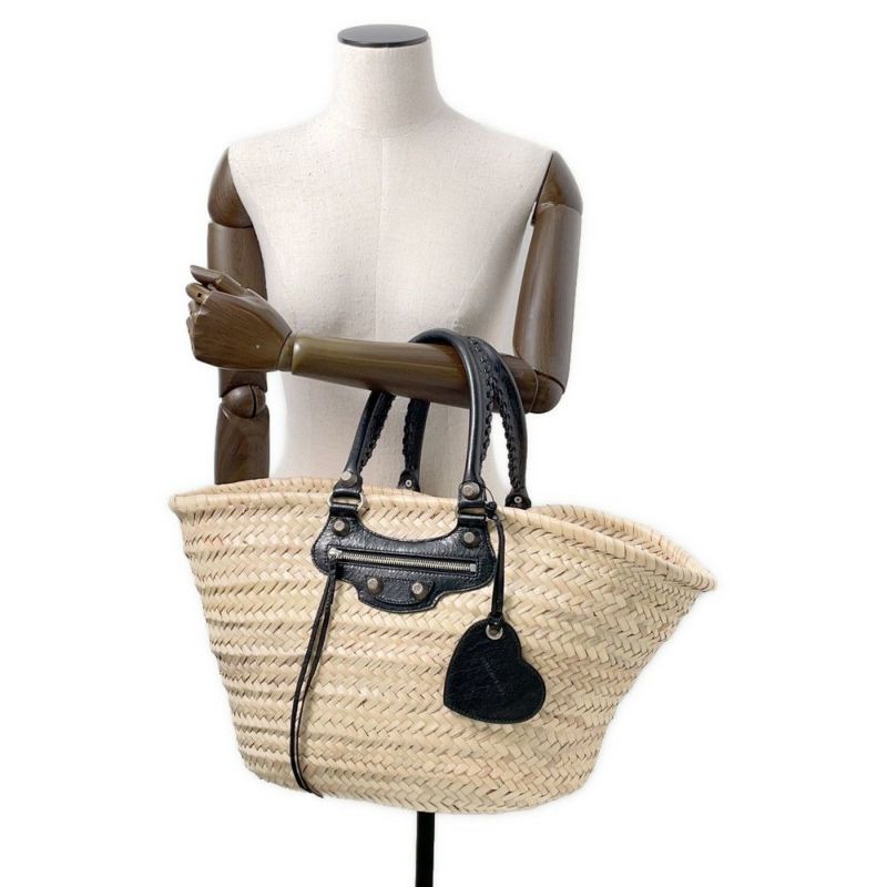 バレンシアガ ハンドバッグ ルカゴール ミディアム 771067 BALENCIAGA バスケットバッグ