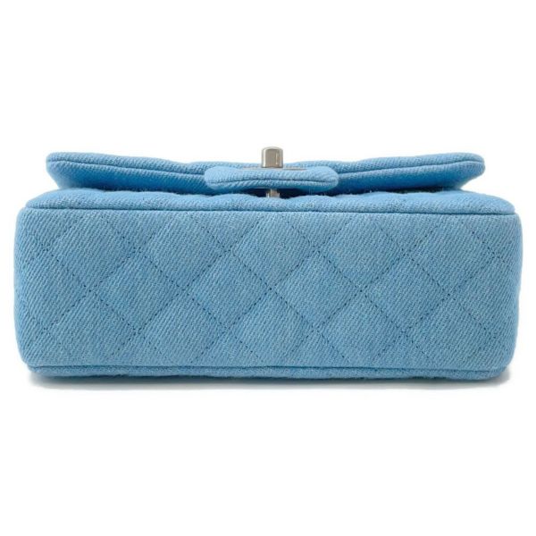 シャネル チェーンショルダーバッグ ココマーク ミニマトラッセ デニム A69900 CHANEL フラップ