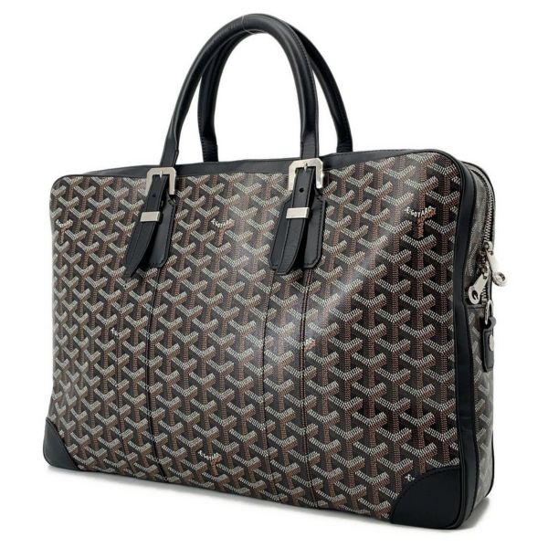 ゴヤール ハンドバッグ アンバサードMM PVC AMBAS2MMLTY01CL01P GOYARD ビジネスバッグ ブリーフケース 黒