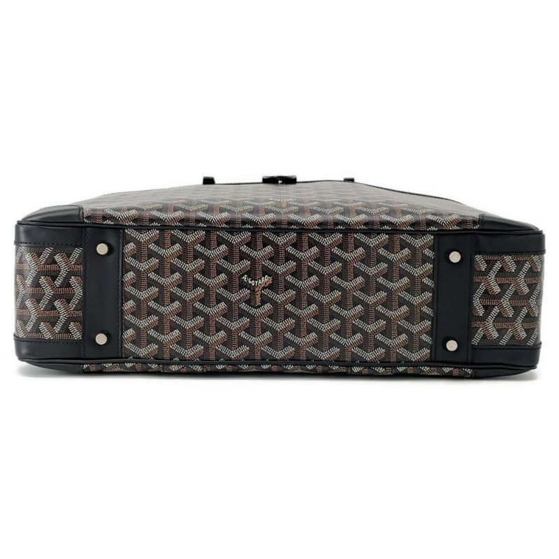 ゴヤール ハンドバッグ アンバサードMM PVC AMBAS2MMLTY01CL01P GOYARD ビジネスバッグ ブリーフケース 黒