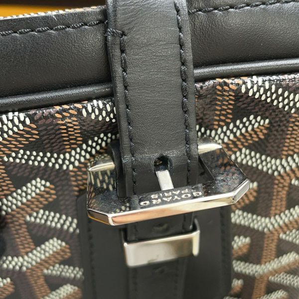 ゴヤール ハンドバッグ アンバサードMM PVC AMBAS2MMLTY01CL01P GOYARD ビジネスバッグ ブリーフケース 黒