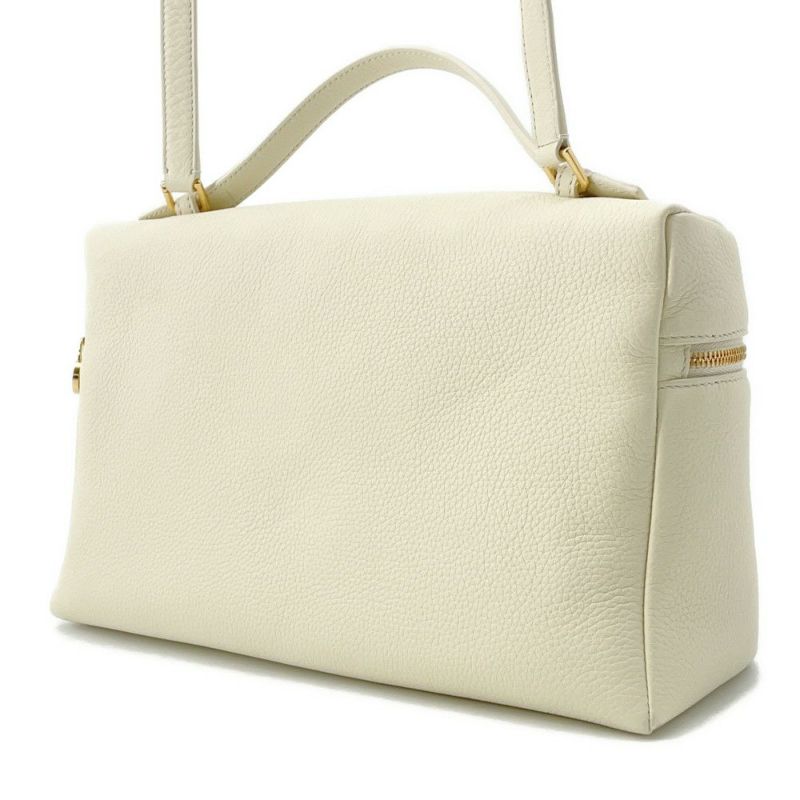 ロロピアーナ ハンドバッグ エクストラポケット L27 カーフレザー FAN4043 Loro Piana 2wayショルダー