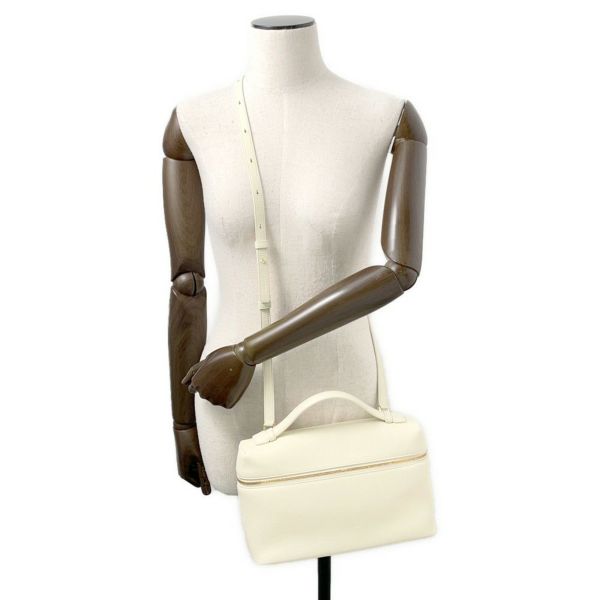 ロロピアーナ ハンドバッグ エクストラポケット L27 カーフレザー FAN4043 Loro Piana 2wayショルダー