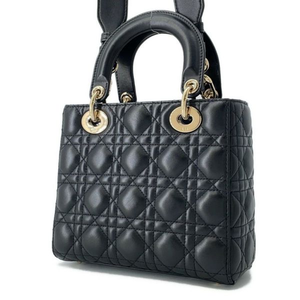 DIOR カナージュ　ハンドバック DIOR レディディオール カナージュ ミニ 2WAYハンドバッグ
