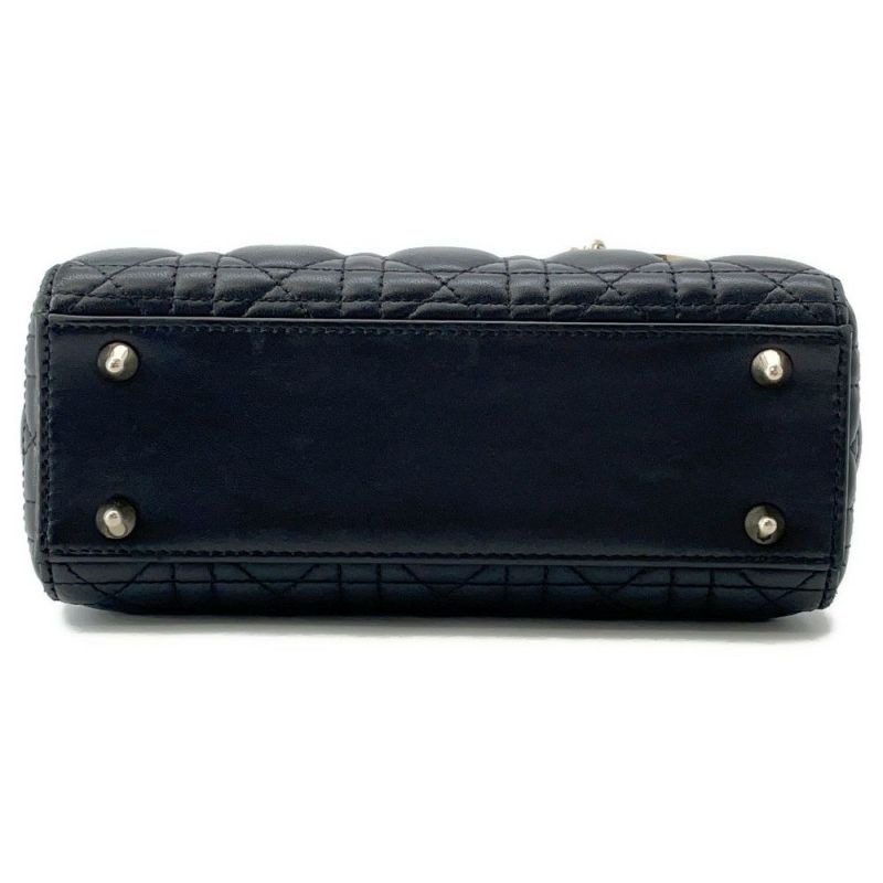 クリスチャン・ディオール ハンドバッグ マイレディディオール カナージュ M0538OCEA Christian Dior バッグ 2wayショルダー 黒