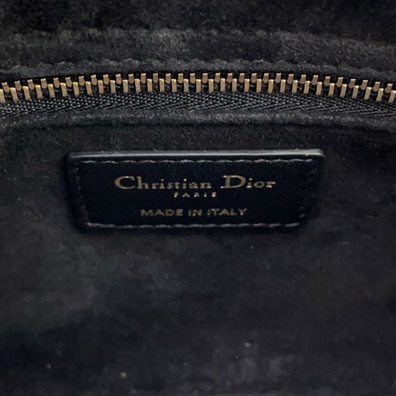 クリスチャン・ディオール ハンドバッグ マイレディディオール カナージュ M0538OCEA Christian Dior バッグ 2wayショルダー 黒