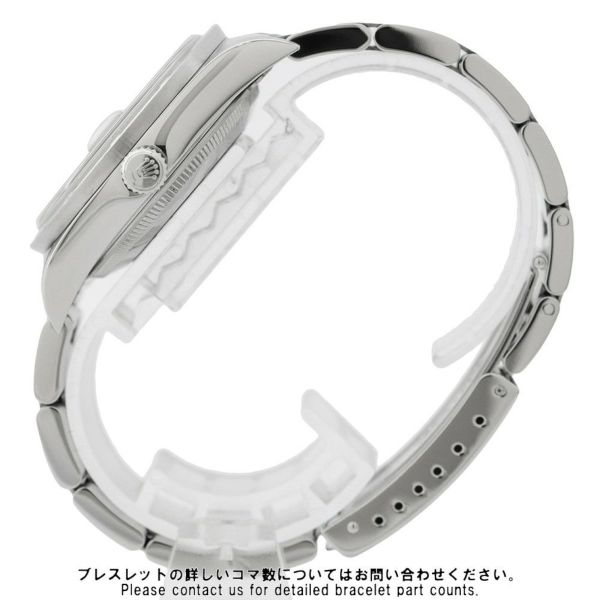 ロレックス オイスターパーペチュアル デイト Y番 15210 ROLEX 腕時計 ブルー文字盤 アラビア