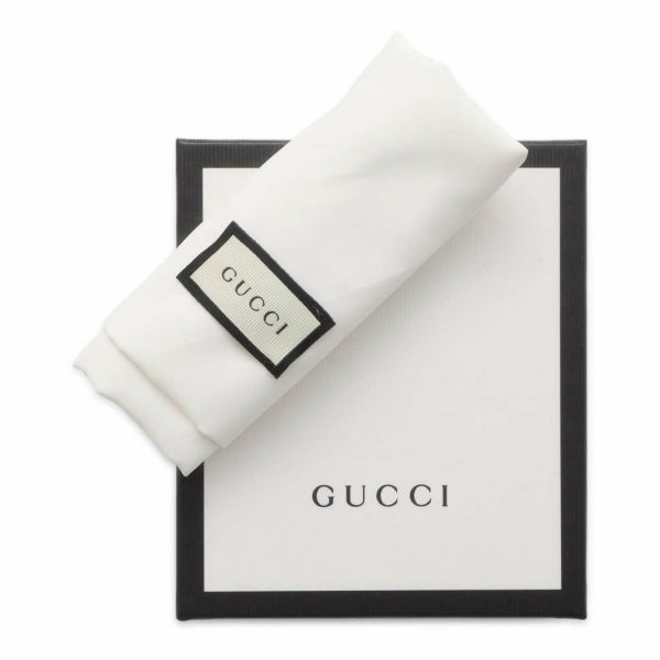 グッチ ポーチ レザー GGマーモント ミニミニ GUCCI バッグ 小物入れ ミニアクセサリーポーチ 黒