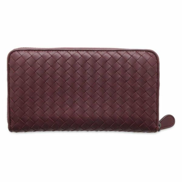 ボッテガヴェネタ 長財布 イントレチャート ジップ アラウンド ウォレット 608053 BOTTEGA VENETA