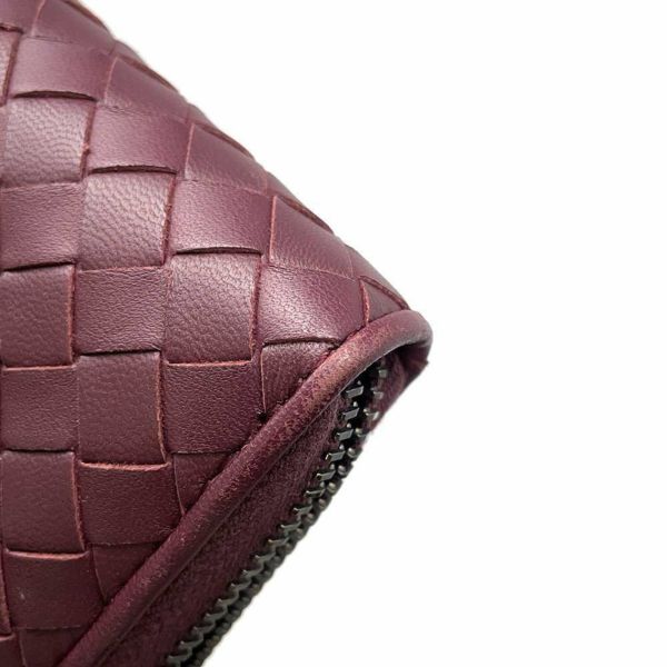 ボッテガヴェネタ 長財布 イントレチャート ジップ アラウンド ウォレット 608053 BOTTEGA VENETA