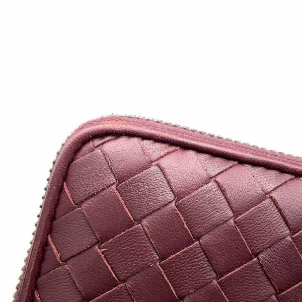 ボッテガヴェネタ 長財布 イントレチャート ジップ アラウンド ウォレット 608053 BOTTEGA VENETA