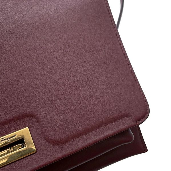 サルヴァトーレ・フェラガモ ショルダーバッグ ガンチーニ レザー 21H984 Ferragamo バッグ