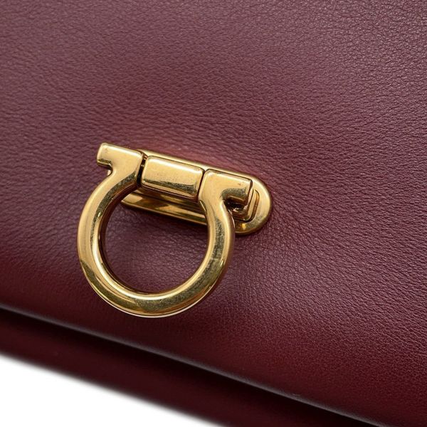 サルヴァトーレ・フェラガモ ショルダーバッグ ガンチーニ レザー 21H984 Ferragamo バッグ