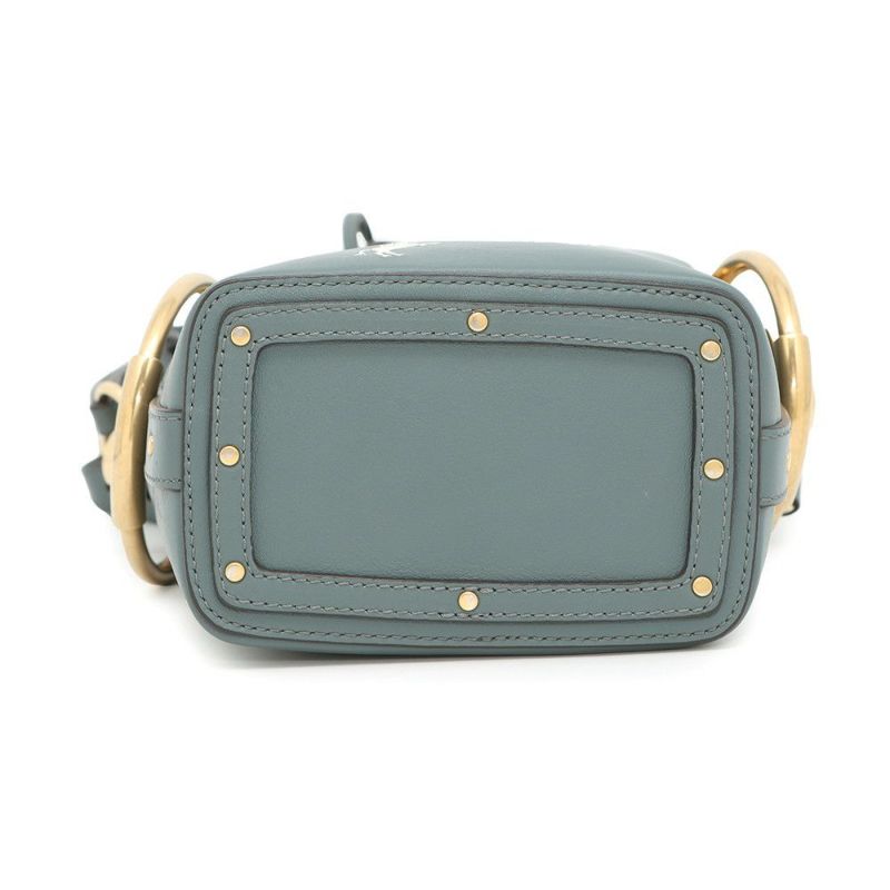 クロエ ハンドバッグ ロイ レザー ホース刺繍 バケットバッグ Chloe 2wayショルダー