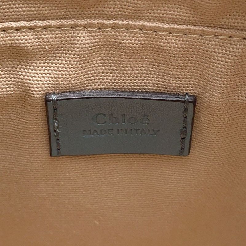 クロエ ハンドバッグ ロイ レザー ホース刺繍 バケットバッグ Chloe 2wayショルダー
