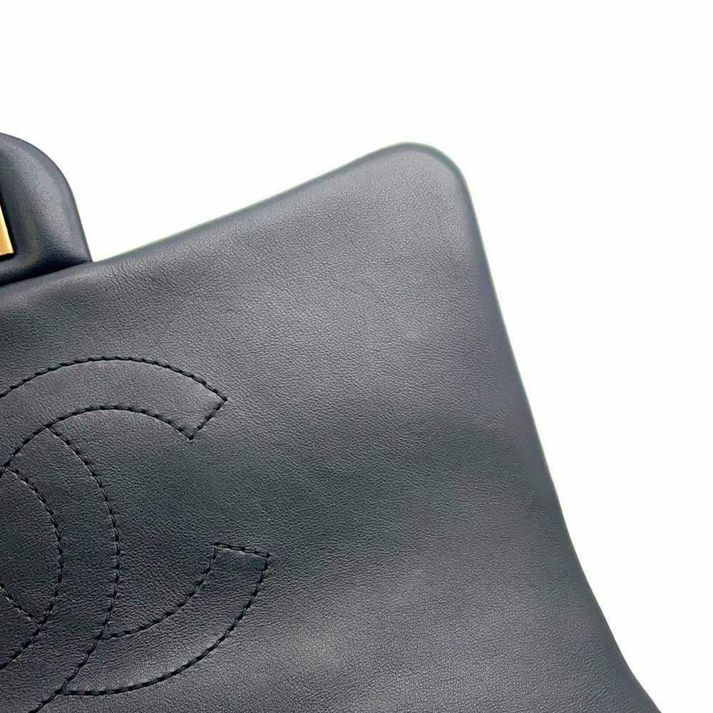 シャネル ハンドバッグ マトラッセ ココマーク トップハンドル レザー CHANEL 2wayチェーンショルダー 黒