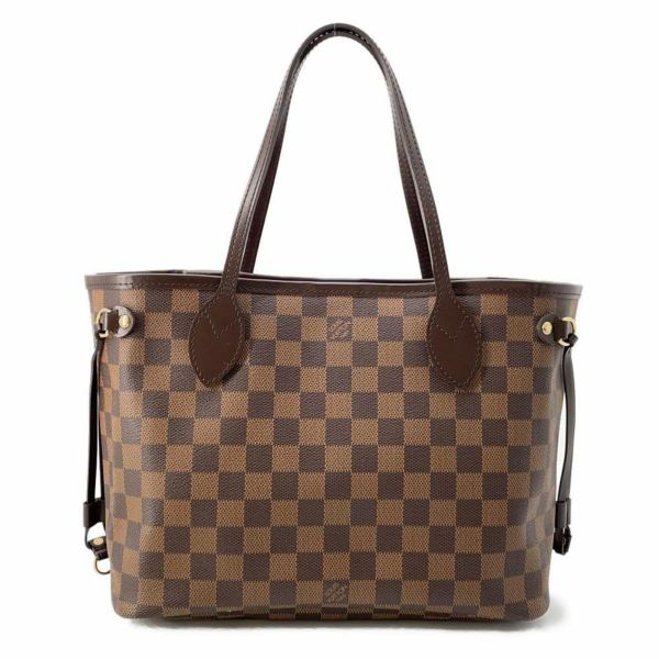 ルイヴィトン トートバッグ ダミエ・エベヌ ネヴァーフルPM N51109 LOUIS VUITTON ハンドバッグ 旧型