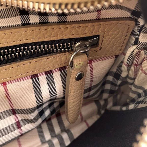 バーバリー ショルダーバッグ レザー ロゴ BURBERRY バッグ