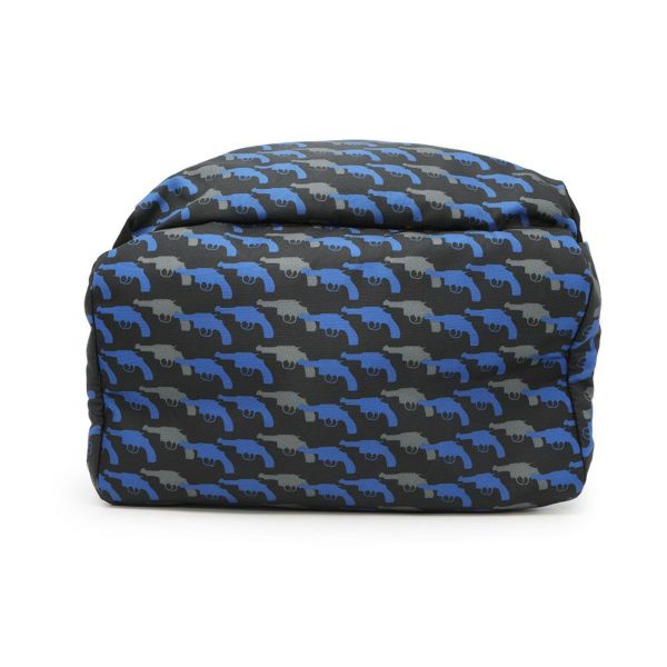 プラダ リュックサック ピストル プリント ナイロン VZ0066 PRADA バックパック 黒