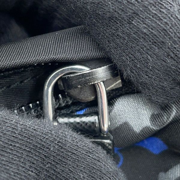 プラダ リュックサック ピストル プリント ナイロン VZ0066 PRADA バックパック 黒