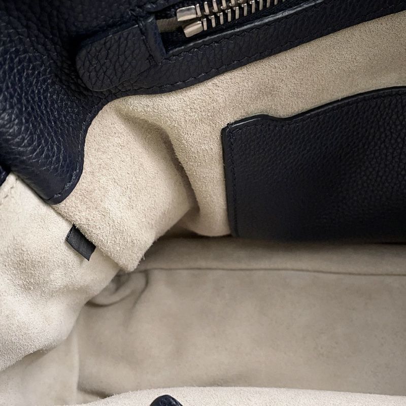 プラダ ショルダーバッグ トライアングルロゴ レザー 1BC023  PRADA ネイビー ワンショルダーバッグ