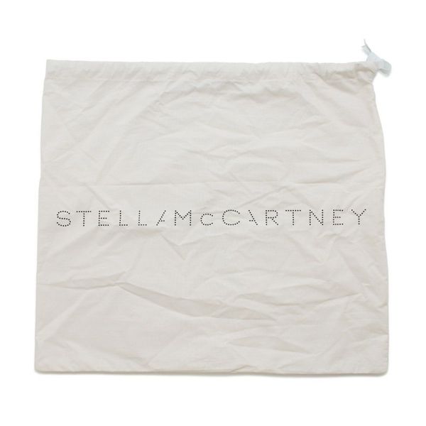 ステラマッカートニー クラッチバッグ ロゴ パンチング レザー Stella McCartney
